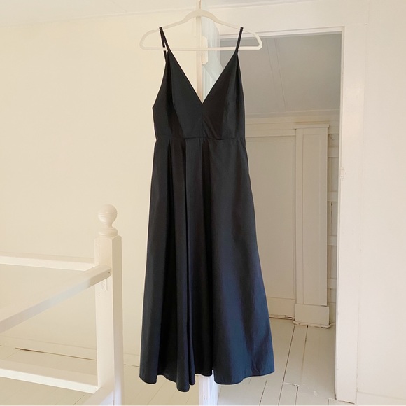 COS Poplin A-Line Midi Slip Dress - Picture 11 of 16